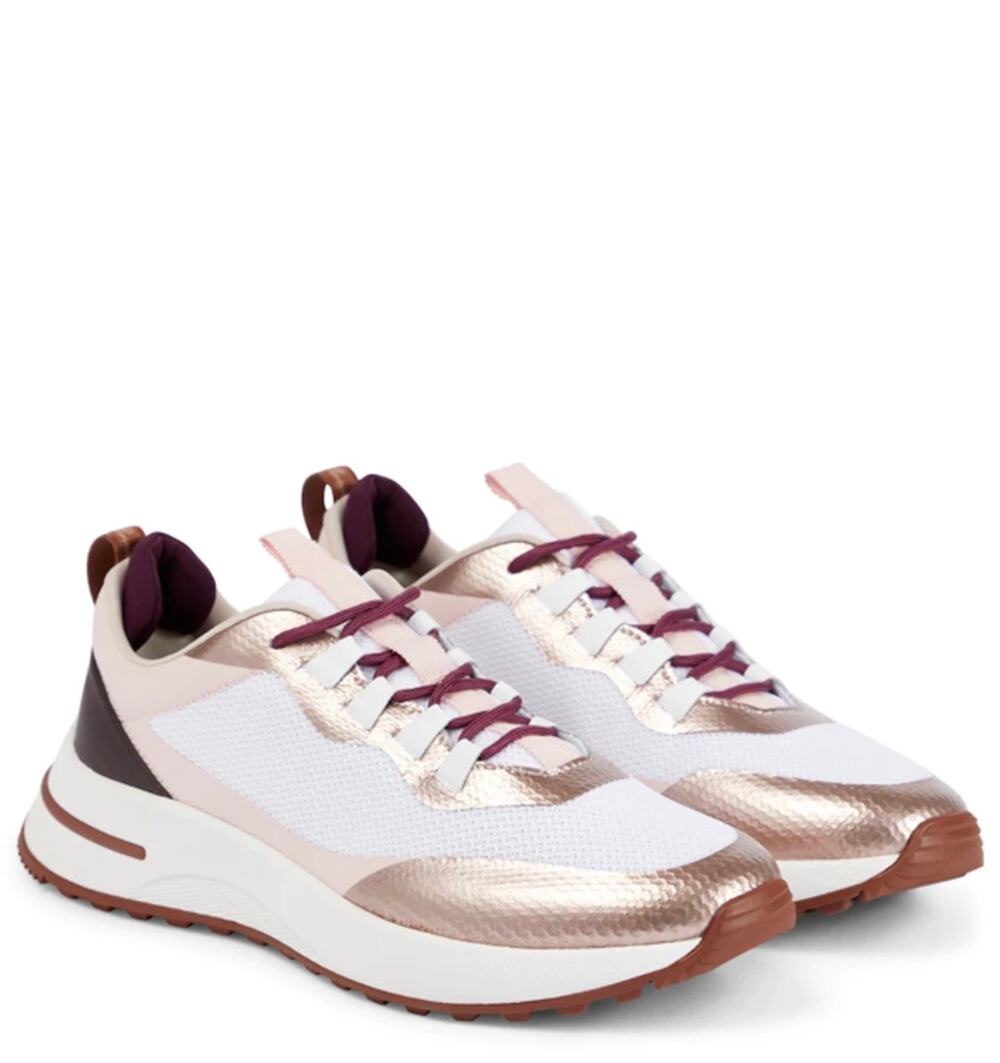Loro Piana Week End Walk Evo Sneakers Size 38 Worn Once w/ Box & Dust Bag